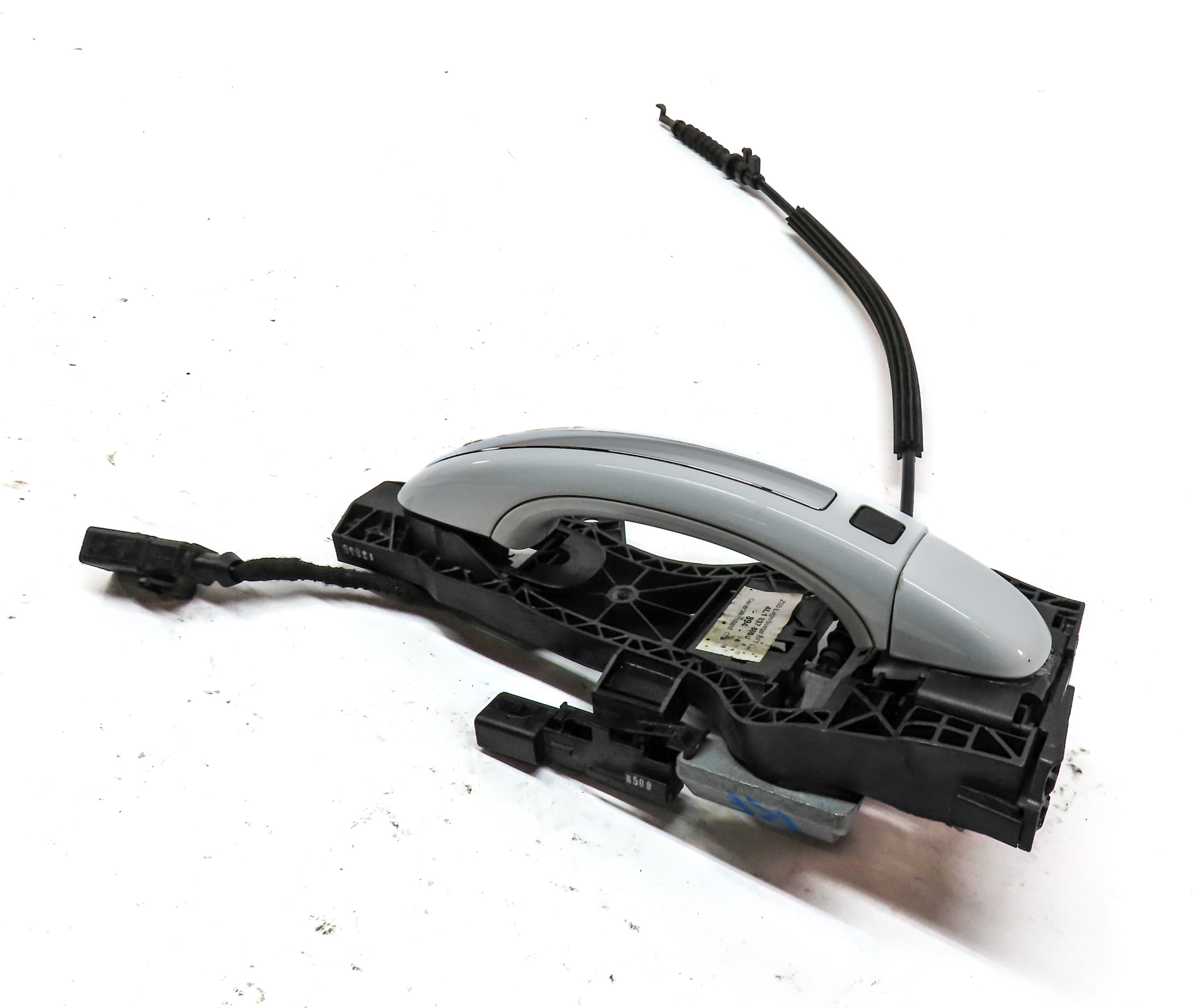 2007-2015 AUDI Q7 (4L) RIGHT FRONT KEYLESS ENTRY DOOR HANDLE (White) — exact item pictured